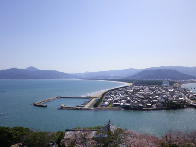 View from Karatsu Castle